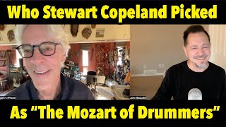 Who Stewart Copeland Picked as The "Mozart of Drummer" - Who is the Best?