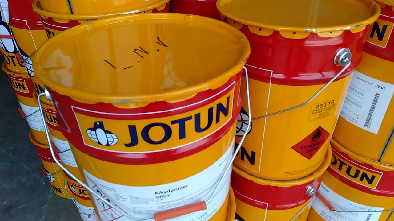 Sơn Jotun Alkyd prime grey 20L YouTube