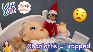 Baby Alive Charlotte Gets Trapped By Elf On The Shelf Kelli Maple