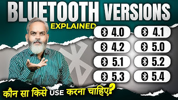 Bluetooth Versions Explained 🔥 4.0 to 5.4 ⚡ Kaun Sa Kise Use Karna Chahiye