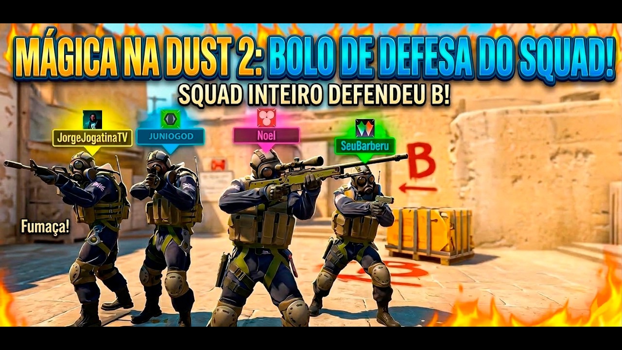 Melhor time de todos, Esquadrão dos mulas #cs2
