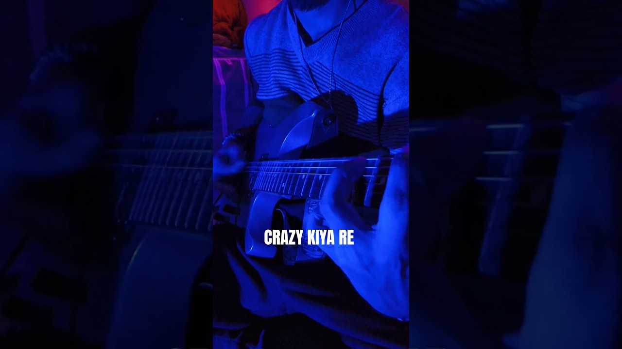 🔥CRAZY Kiya Re💯🎸#electricguitar#explore#guitarshorts#guitartabs#viral#fy#shortsfeed#rockmusic