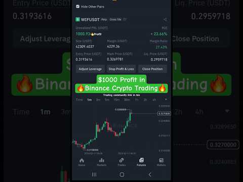 From $550 Loss into $1000 Profit in Crypto Trading #Crypto #Trading #Scalping