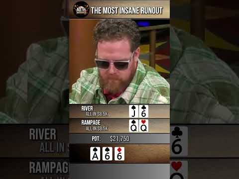 The Most INSANE Runout You Ll Ever See In Poker 