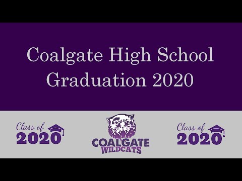 Coalgate High School Graduation 2020