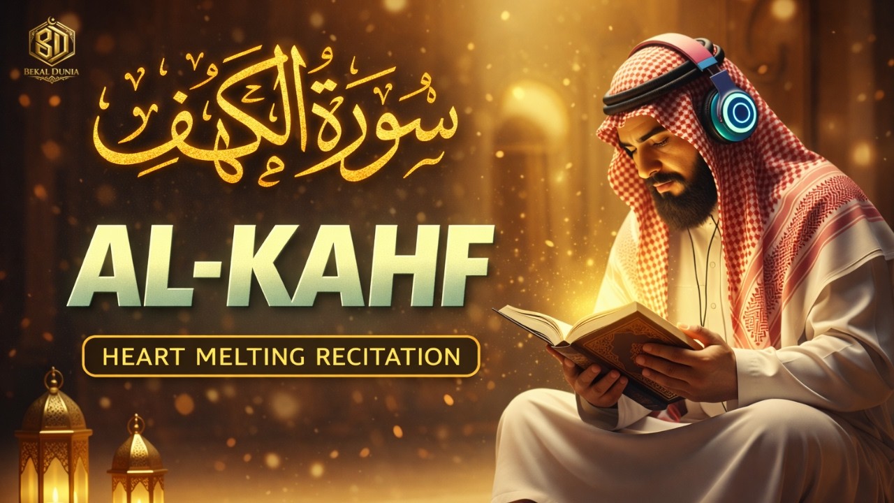 SURAH AL KAHF سورة الكهف | THIS MARVELOUS VOICE WILL TOUCH YOUR HEART إن شاء الله #surahkahfi