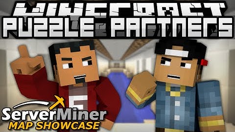 ServerMiner Map Showcase - "Puzzle Partners" Co-op Puzzle Map!
