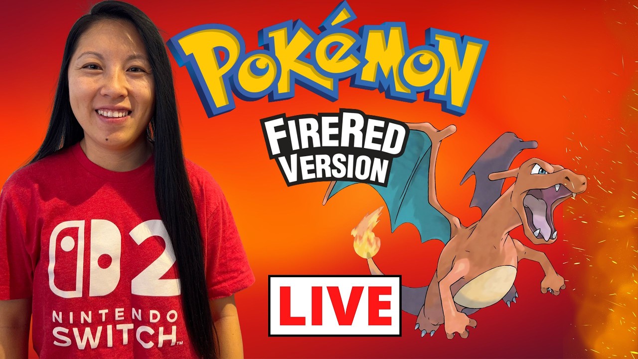 Pokémon FireRed LIVE on SWITCH! Back From Pokémon Day @ Nintendo NY Store! (Part 1)