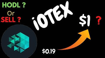 Iotex Token TECHNICAL ANALYSIS - POTENTIAL PRICE PREDICTIONS. TOO LATE?