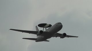 エア・フェスタ浜松2011 E-767 AWACSデモ&混合編隊