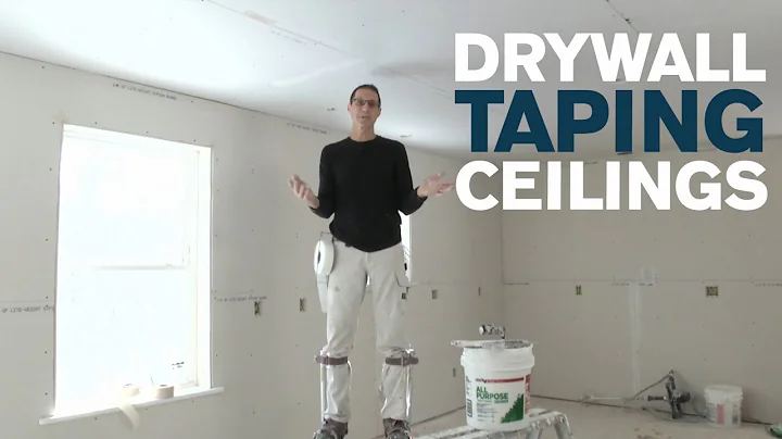 Taping Drywall Ceilings