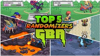 Top 5 Completed Pokemon GBA ROM Hacks With Randomizer, Gigantamax, Gen 8, Mega Evolutions & More!