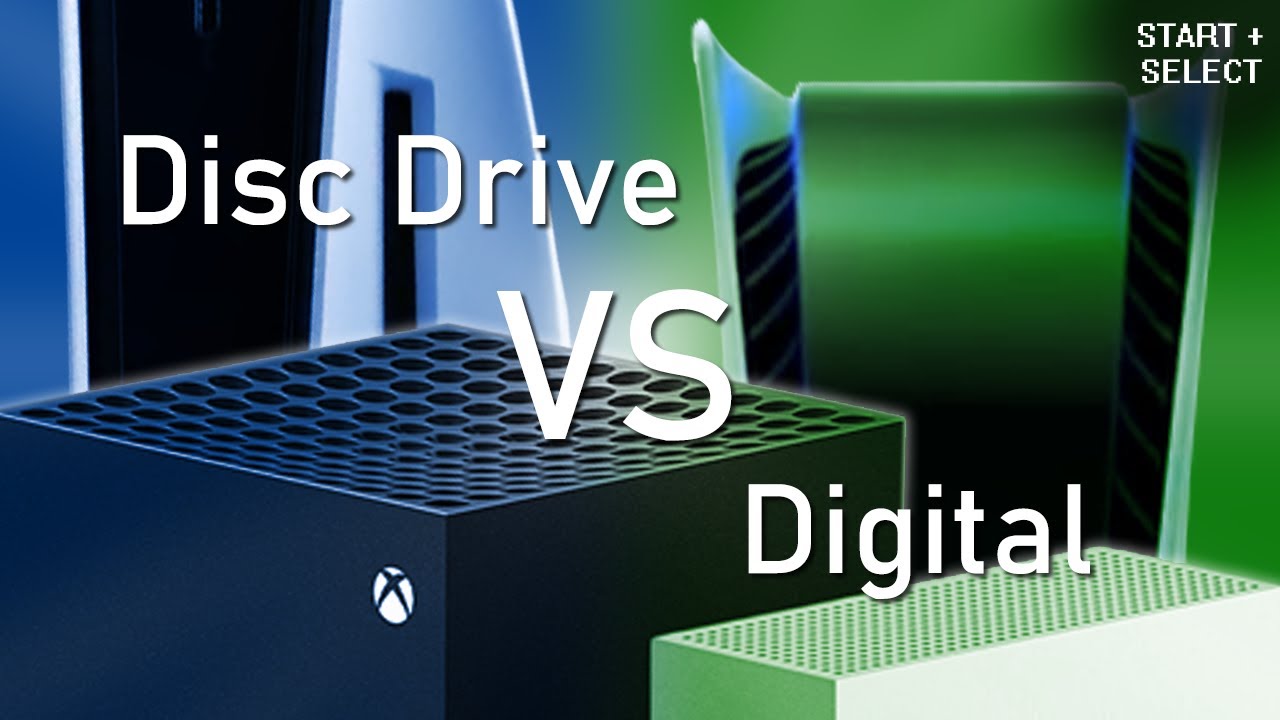 PS5 & Xbox Series X|S: Disc Drive VS Digital Consoles // Comire - YouTube