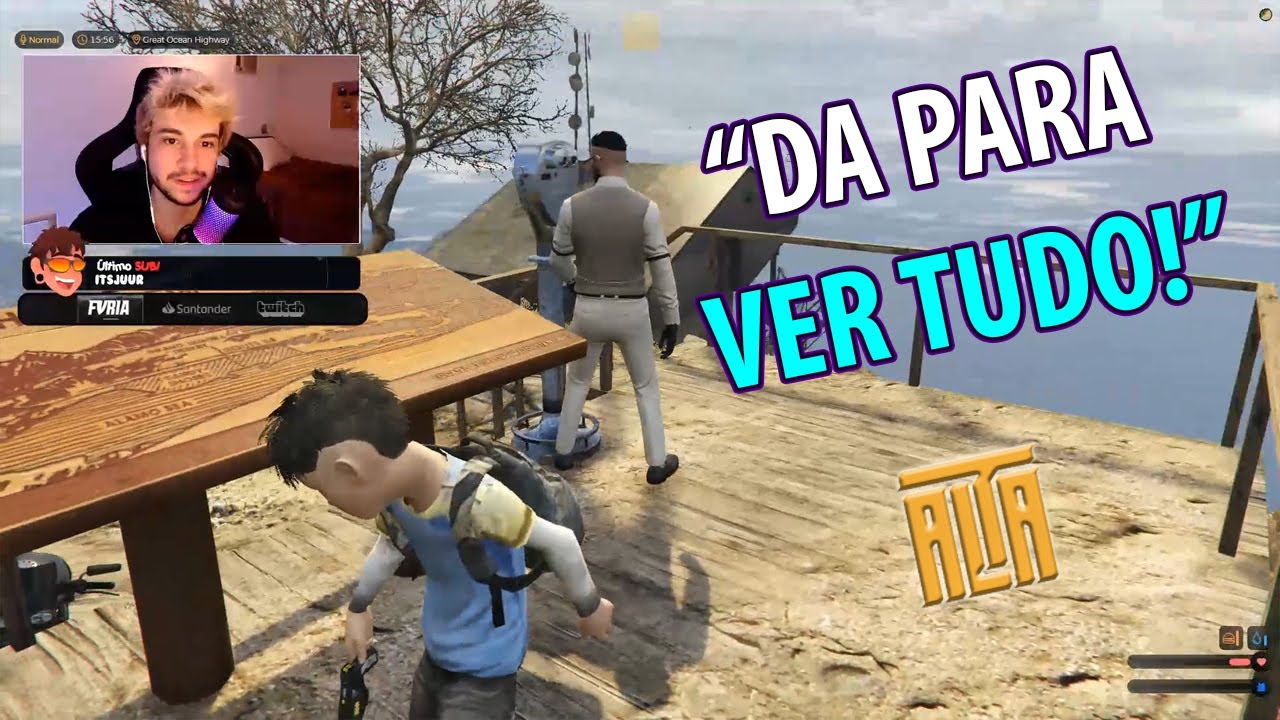 BRUNINHO FOI TROLLADO PELO PAI BRUNO DUP'Ê! | GTA RP - CIDADE ALTA - CDA