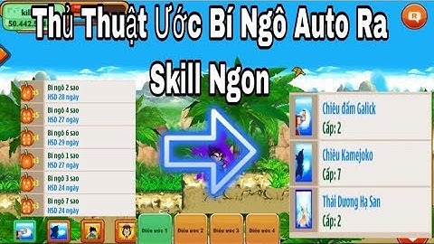 Ngọc Rồng Online- Thủ Thuật uớc Bí Ngô Auto Ra Skill Ngon!