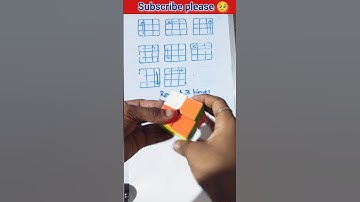 Magic tricks to solve Rubik