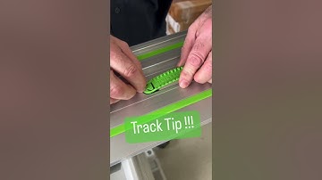 Today @festoolsedge shows you how to use the adhesive pads on the new FS/2 guide rail. 🤘🏼📏