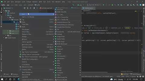 How to create sql database in Android Studio | Sqlite tutorial | Part 1