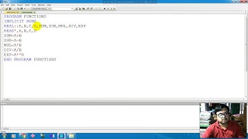 Basic Mathematical functions in FORTRAN