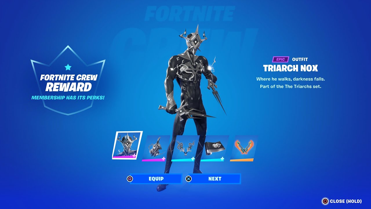🔴The Triarch Nox Crew Pack is now available!! FORTNITE | Live stream