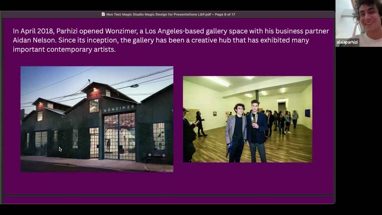 Women Painters West presents Alaïa Parhizi