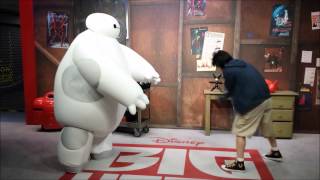 Hiro And Baymax Being Silly Big Hero 6 Meet And Greet Disneys Hollywood Studios