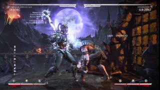 Mortal Kombat X TRIBORG (CYBER-SUBZERO) 40% COMBO
