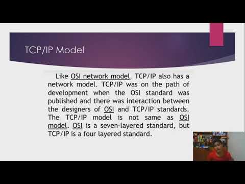 TCP/IP, OSI, Encapsulation and Decapsulation