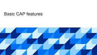Overview of Full stack application development &amp; the SAP Cloud Application Programming Model CAPM