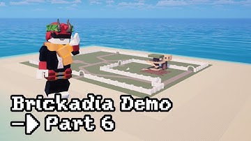 Demo Extended & Building Beaches! [Brickadia: Demo Testing] Part 6