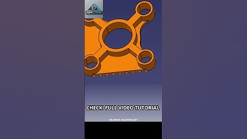 CATIA V5 | VIDEO TUTORIAL IN MY CHANNEL  #catiav5  #3dmodeling #cadtutorial  #mechanicaldesign