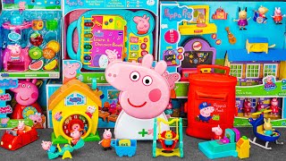 Peppa Pig Toys Unboxing Asmr | 90 Minutes Asmr Unboxing With Peppa Pig ReVew |Only Clubhouse Playset
