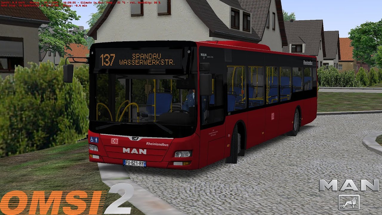 Omsi 2 - Berlin Spandau - Line 137E - MAN Lion's City