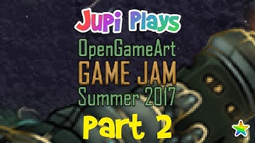 Jupi Plays Indie Games: ALL THE GAMES [OpenGameArt Game Jam] [Part 2]