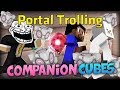 Companion Cube Troll - Minecraft Portal Mod Map w/ Vikkstar and Baki