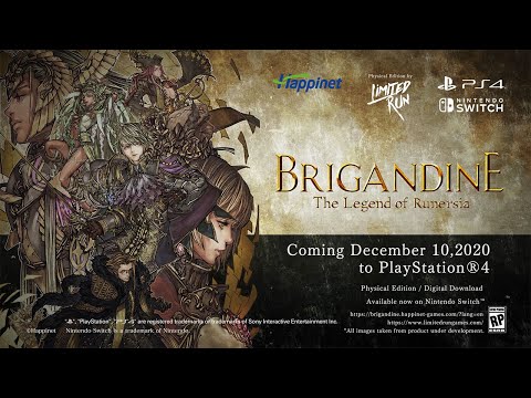 BRIGANDINE:The Legend of Runersia PS4 Trailer