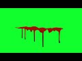 Blood Free Effect Animation Green Screen Greenscreen Green 