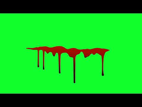 blood free effect animation green screen #greenscreen #green