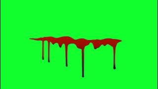 blood free effect animation green screen #greenscreen #green