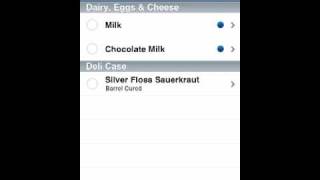 Manage shopping lists on your iPhone screenshot 5