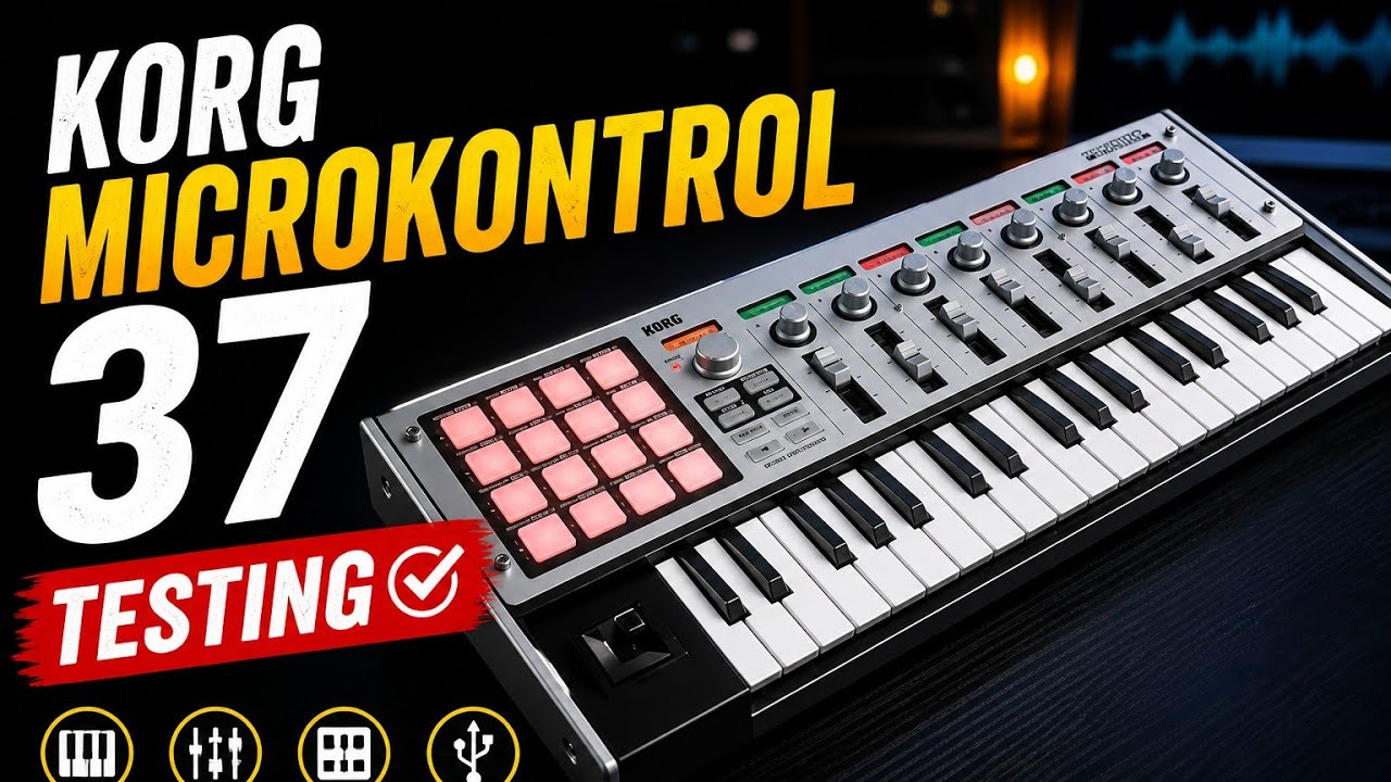 Korg microKONTROL 37 | KORG microkontrol | korg usb midi testing Korg microKONTROL 37 | KORG microkontrol | korg usb midi testing
