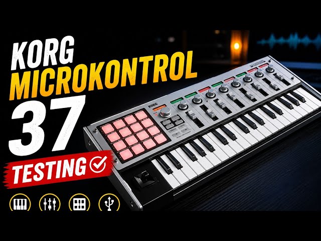 KORG microKONTROL 37鍵 MIDIコントローラー Korg microKONTROL 37 | KORG microkontrol | korg usb midi testing