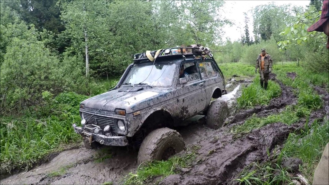 Нива на бортовых, колесных редукторах - YouTube