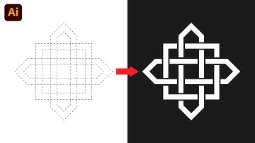 Celtic Knot Design in illustrator | Graphic Design Tutorial