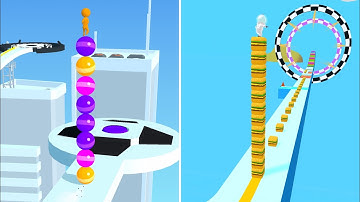 STACK RIDER VS CUBE SURFER 🟡💕- All Levels Gameplay Walkthrough Android, iOS v.3