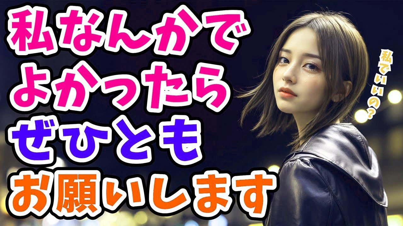 【感動する話】女「こんな私で､ 本当にいいんですか？」