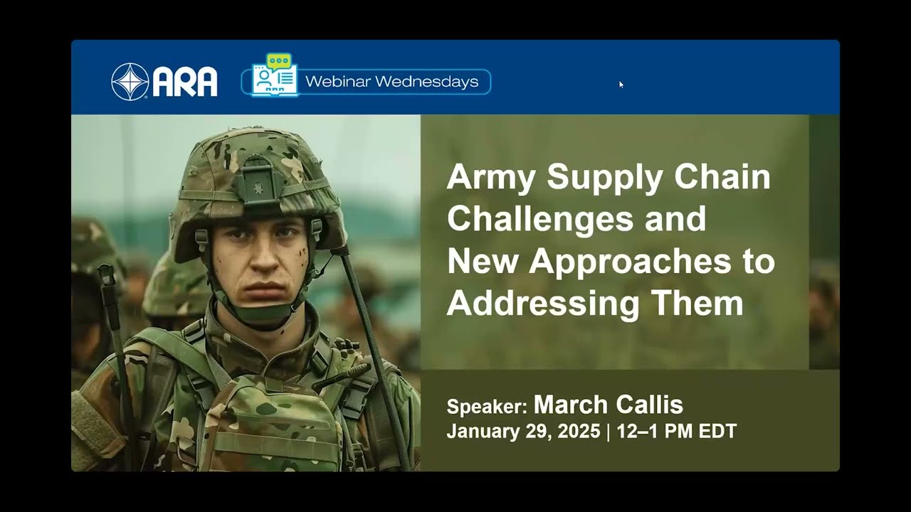 Army Supply Chain Challenges and New Approaches to Addressing Them