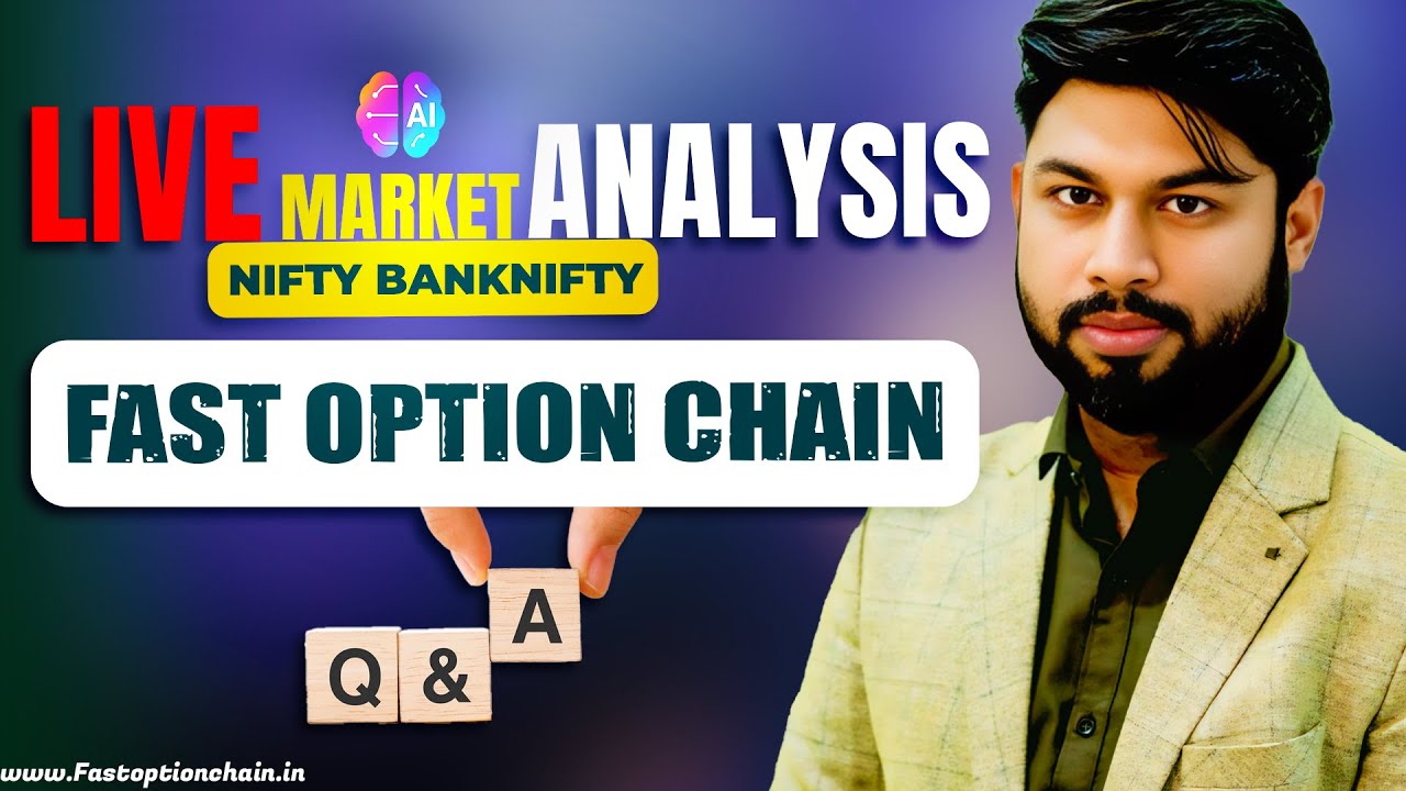 🔴 LIVE NOW | AI Fast LTP Option Chain से NIFTY & BANKNIFTY Trading 🚀 