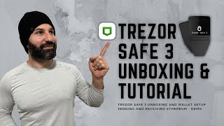 Trezor Safe 3 Unboxing and Wallet Setup  Full Tutorial