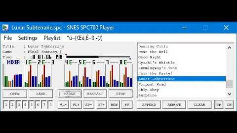 Final Fantasy 4 - Lunar Subterrane (Effects Removed)